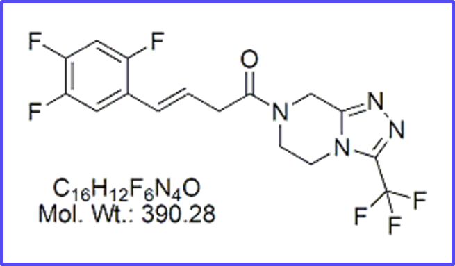 Sitagliptin EP Impurity C / Sitagliptin 5-Desfluoro Impurity